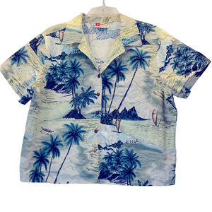 Island Vibes Men's Casual Shirt, Size XL,